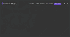 Desktop Screenshot of custom3dprint.com